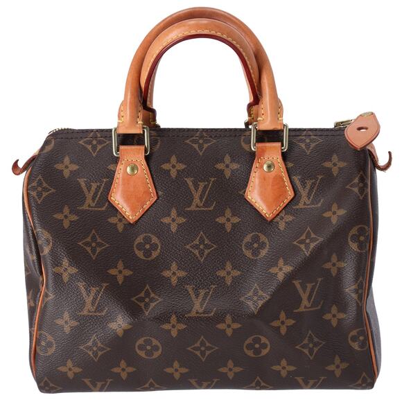 Louis Vuitton Speedy 25 Monogram Handbag M41109 Canvas - Picture 1 of 7